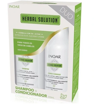 Inoar DUO Herbal Szampon 250 ml + Odżywka 250 ml